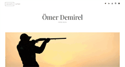 Desktop Screenshot of omerdemirel.com